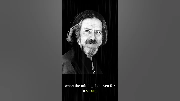 STOP TALKING TO YOURSELF | Alan Watts Best Motivational Speech #alanwatts #motivation #life #stop