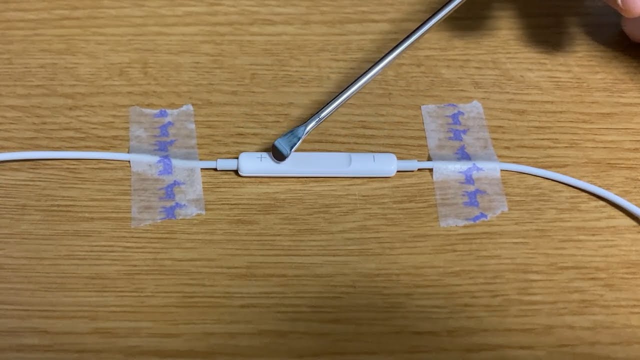 イヤホンマイクとステンレス耳かき ear cleaning no talking ASMR