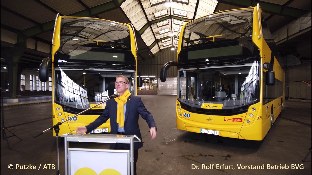 Neu BVG Berlin Bus Doppeldecker Enviro500 Krawattenklammer oder PIN Softemaille