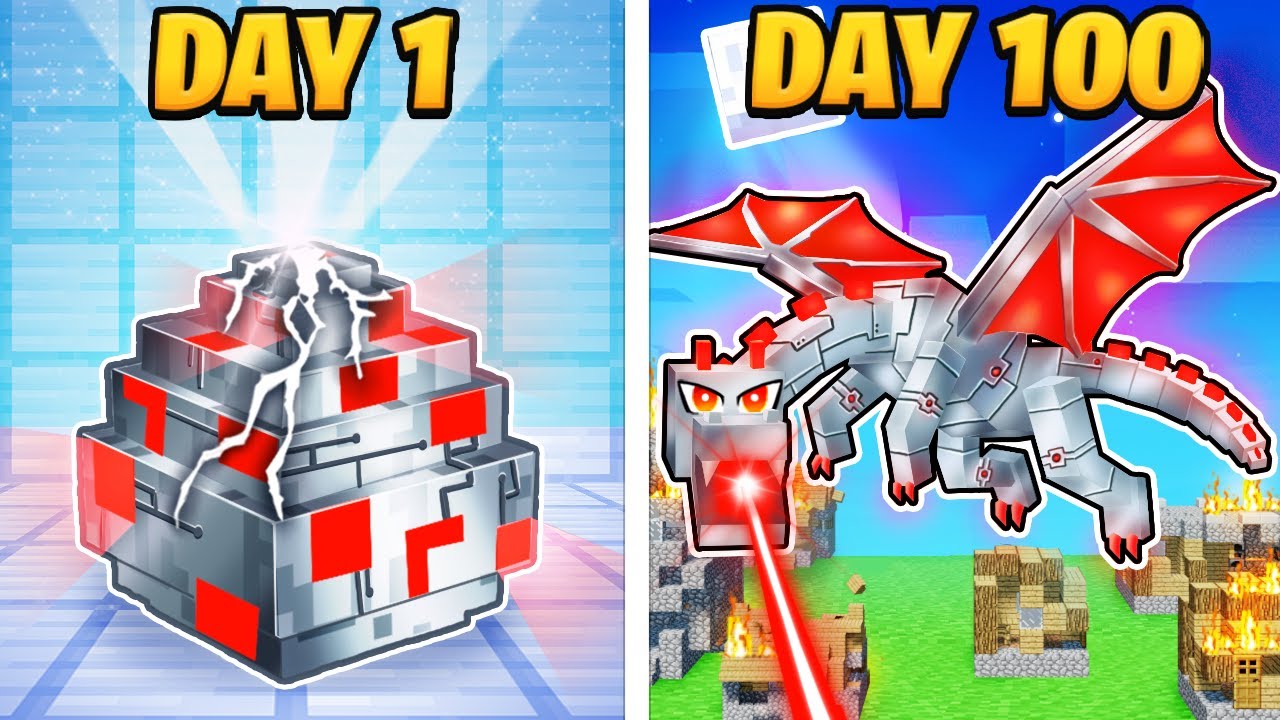 I Survived 100 Days As A ROBO DRAGON In Minecraft YouTube i-survived-100-days-as-a-robo-dragon-in-minecraft-youtube