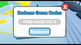 😱This *SECRET CODE* GIVES FREE HUGE PETS in Pet Simulator 99