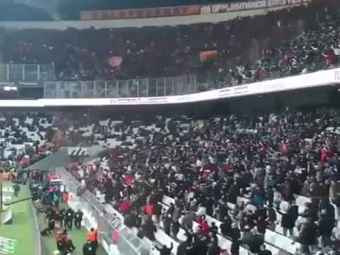 Beşiktaş 1-0 Galatasaray | Vodafone Park LOKOMOTİV ÇU ÇU şarkısı ile inliyor