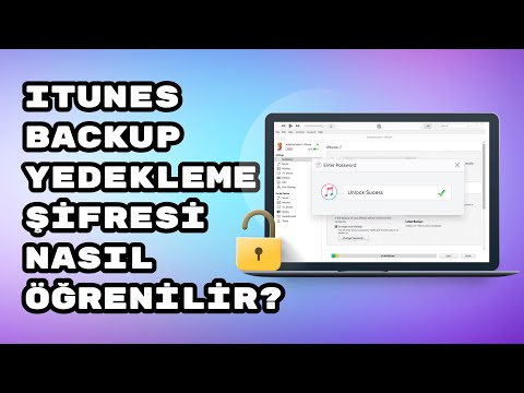 Unutulan itunes Yedekleme Şifresi Nasıl Geri Alınır? iPhone Backup Şifresini Geri Getirme