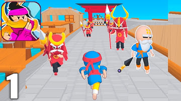 Ninja Escape - Gameplay Walkthrough Part 1 All Levels (Android & iOS)