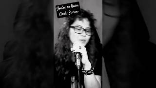 You're so Vain 😆 #shorts #cover #coversong