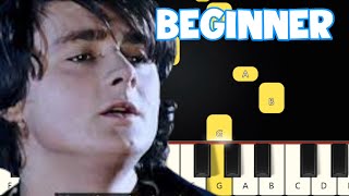 Somewhere Only We Know - Keane | Beginner Piano Tutorial | Easy Piano