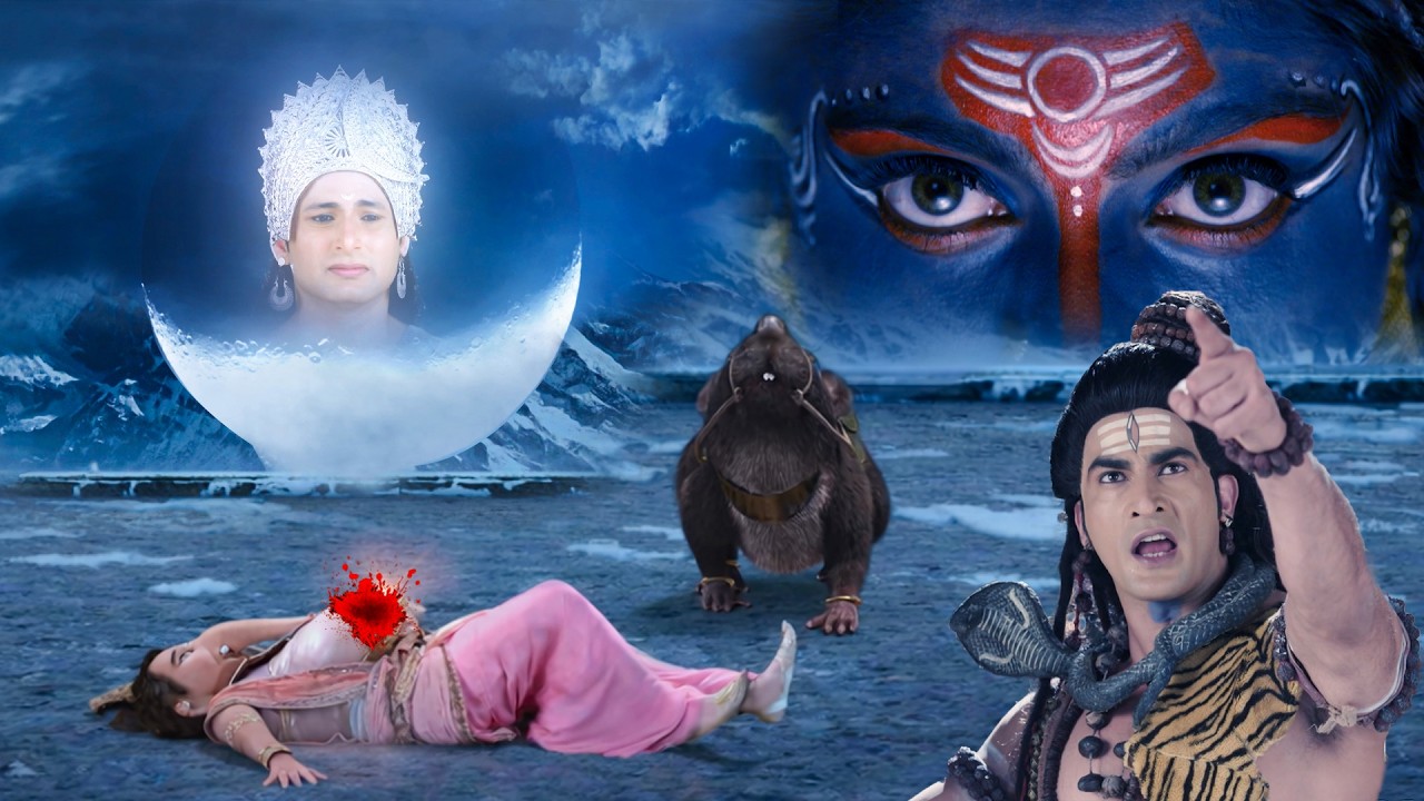 #fullepisode | जब फट जाता है गणेश जी का पेट चंद्रदेव के कारण | #vighnaharta #shiv #chandradev