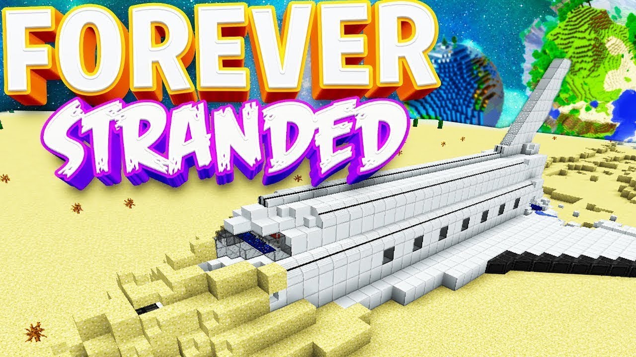 Forever stranded. Forever Stranded Minecraft. Карта Forever Stranded. Сборка Форевер страндед.