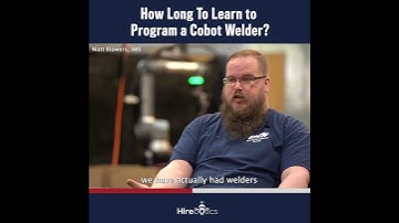 How Long To Learn To Program a Welding Robot?