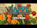 Happy lyrics  michael jackson