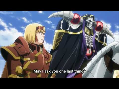 Zanac Tries To Negotiate With Ainz - Overlord Season 4 Episode 10