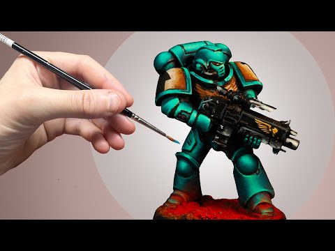 The MOST SATISFYING Space Marine I ever painted