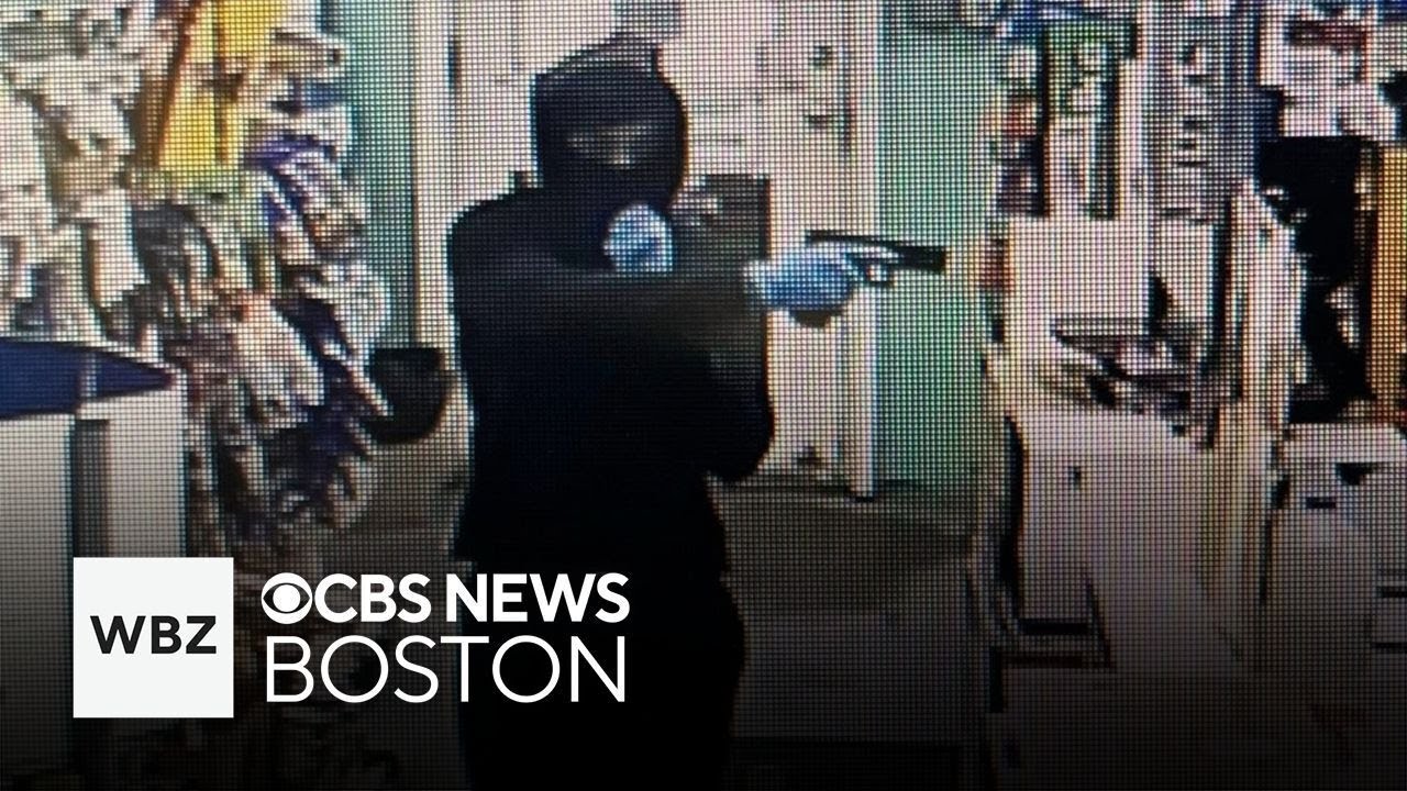 Suspect wanted in armed robbery at Stoughton convenience store - YouTube