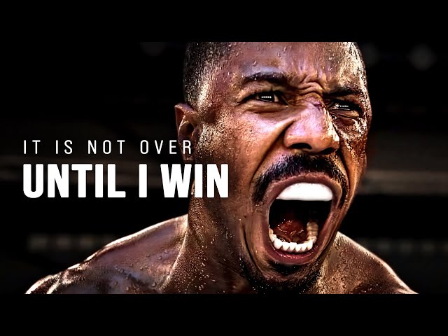 IT IS NOT OVER UNTIL I WIN - Motivational Speech class=