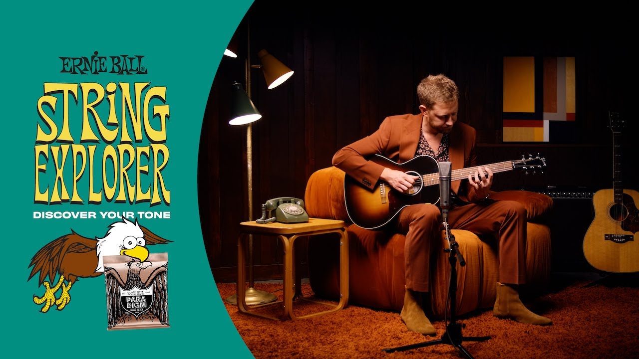 Ernie Ball String Explorer: Acoustic Paradigm Phosphor Bronze - Gibson ...
