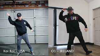 King Koi Roi U0026 The Handsome Robot At Hhi Ireland Online poppingdance hiphop