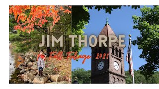 JIM THORPE FALL FOLIAGE 2021 | LEHIGH GORGE STATE PARK | MAUCH CHUNK LAKE | PA FALL FOLIAGE 2021