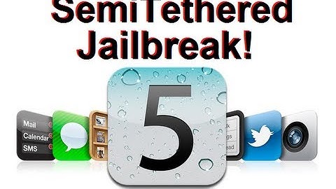 How to: Semi UNTETHERED Jailbreak iOS 5 iPhone, iPod Touch, iPad 