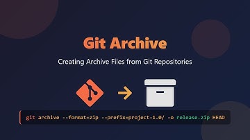 Git Archive: Create Release Packages & Source Code Snapshots 🚀