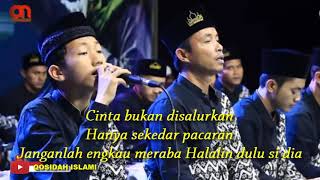 Faiz Adamy - Halalin dulu (Lirik)