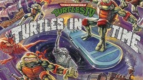 TMNT Turtles in Time Arcade Soundtrack Enhanced - Character Select