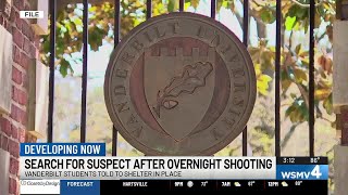 Vanderbilt students shelter in place overnight during manhunt for shooting suspect in Nashville