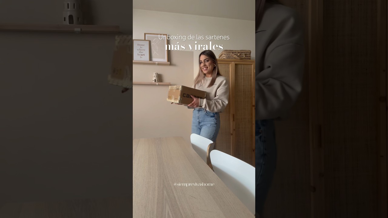 Unboxing SARTENES VIRALES 🍳(link último vídeo) 