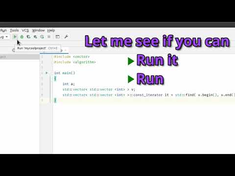 Let me see if you can run C++ code