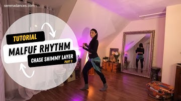Belly Dance tutorial part 2: Chase shimmy layer is a must-learn technique!