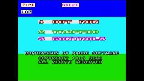 Out Run Music ZX Spectrum
