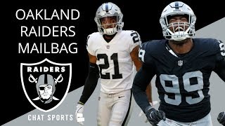 Raiders questions on gareon conley, johnathan abram, keelan doss,
kolton miller | live mailbag