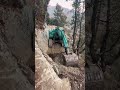 Kobelco Excavator Builds Risky Mountain Road #excavatorlife #goviralpost #kobelco #dozer #Amazing