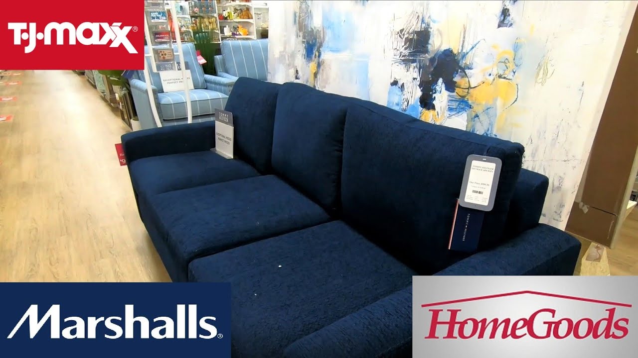 Tj Maxx Marshalls Homegoods Furniture Sofas Chairs Tables Shop With Me Shopping Store Walkthrough Youtube
