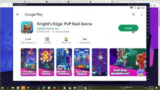 Cách tải Knight's Edge PvP Raid Arena trên Máy tính, Laptop Windows tốt nhất, MOD APK PRO screenshot 4