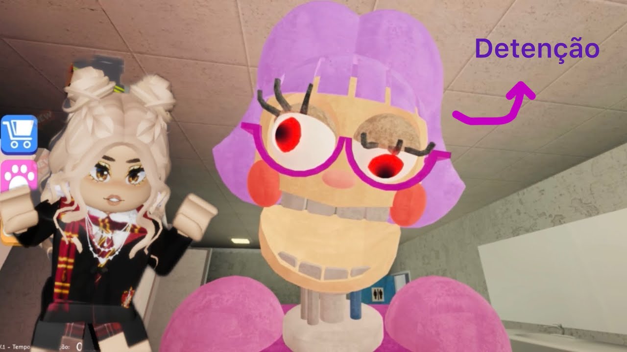 A PROFESSORA quer nos PRENDER NA ESCOLA 