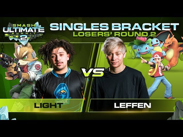 Light vs Leffen - Singles: Losers Round 2 - Ultimate Summit 2 | Fox vs Pokemon Trainer