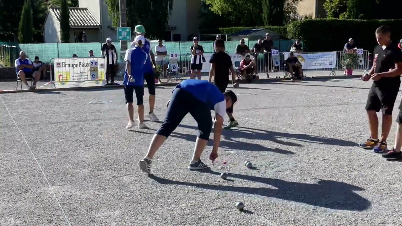 Miniature : National jeunes Salaise-Sur-Sanne Demi-finale cadets. Géraud vs Picard