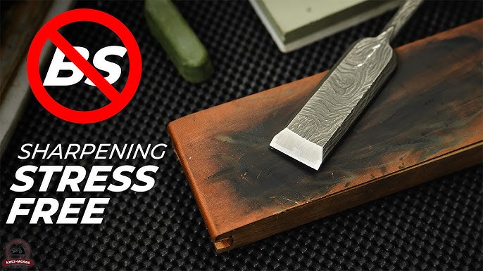 Best INEXPENSIVE Sharpening Kit THAT ACTUALLY WORKS / Scary Sharp System  For Chisels and Plane Irons 