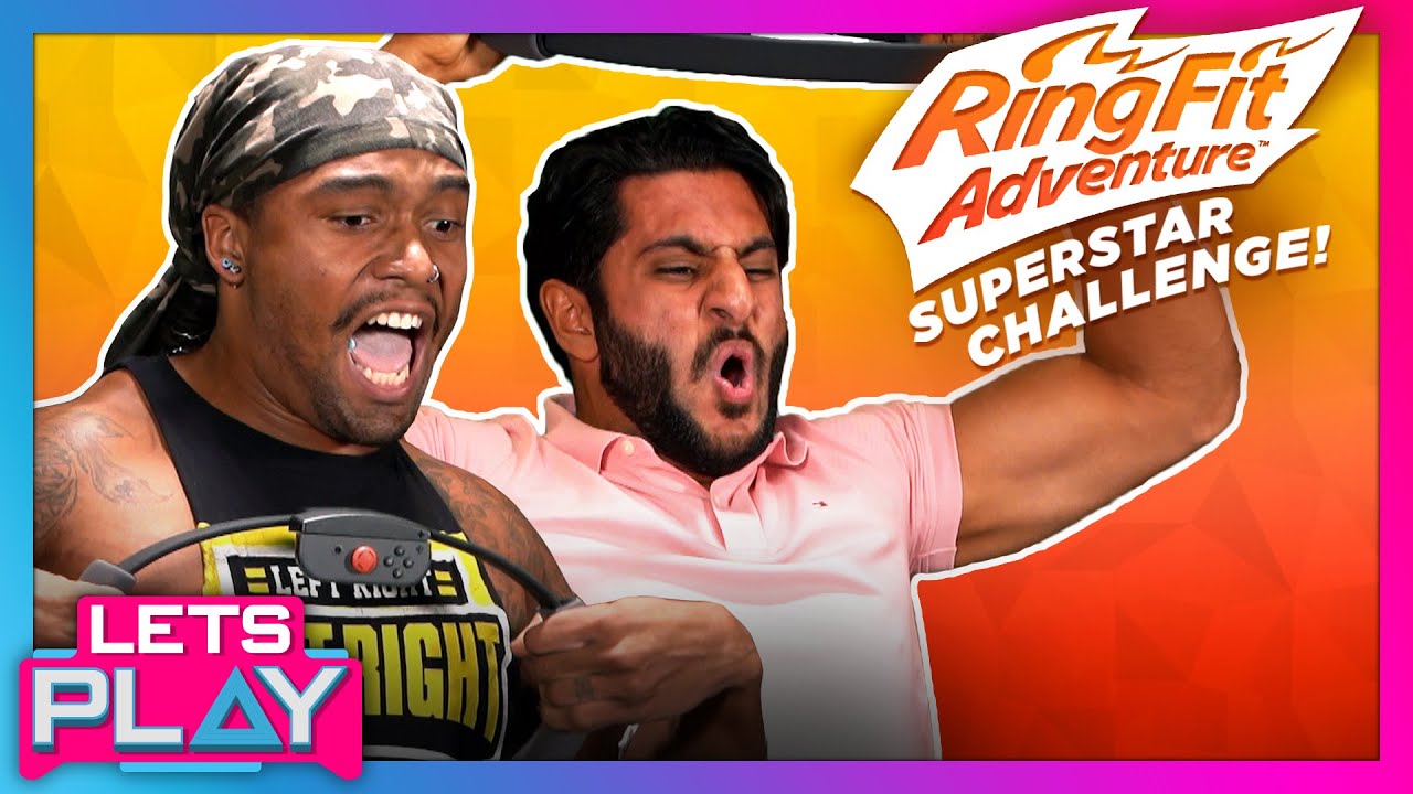 MACE, MANSOOR, MUSTAFA ALI and MIKAZE! — Ring Fit Adventure Superstar