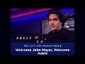 John Mayer x Adele- interview- November 19,2021