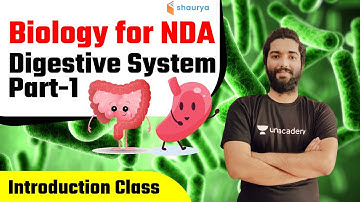 Digestive System (Part 1) | Biology | Target NDA 2021 | Gaurav Singh Sir