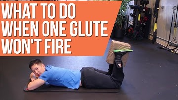 What to do when one glute won