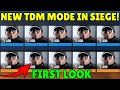 FIRST Gameplay Look At The NEW TDM Game Mode In Rainbow Six Siege