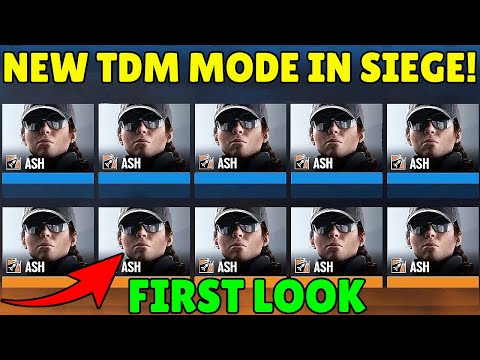 FIRST Gameplay Look At The NEW TDM Game Mode In Rainbow Six Siege