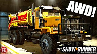 SnowRunner: Pacific P512 Gets AWD, DIFF LOCK, & 59 Inch TIRES!