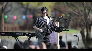 [4K60] 250415 QWER HINA 히나 - Goodbye My Sadness 안녕, 나의 슬픔 JECHEON BUSKING 제천 버스킹 FANCAM 직캠