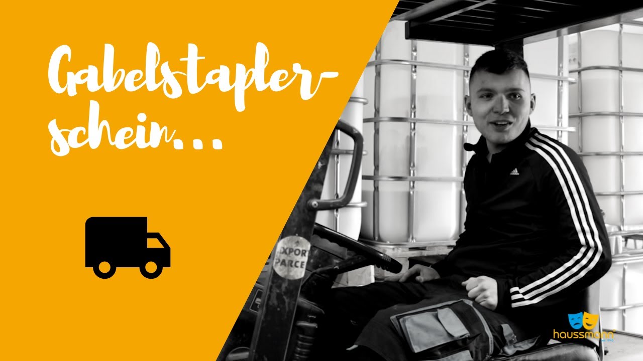 A.Haussmann: Was macht man bei einem Gabelstapler Schein?