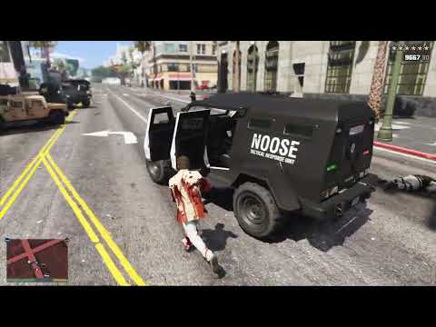GTA 5 - Armenian Mob Hideout Shootout + Ten Star Escape