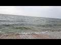 Счастливцево, море, дождик, берег, 9 июля 2018 г.