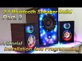 2.1 Bluetooth Speaker build |Part.3| With Music Reactive led lights